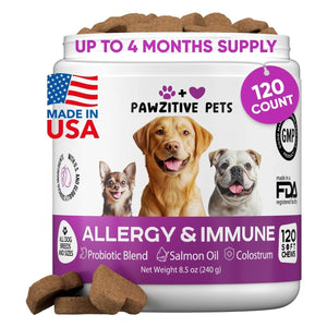 Dog Allergy Chews for Itchy Skin