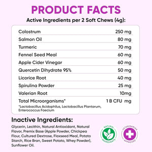 Dog Allergy Chews for Itchy Skin