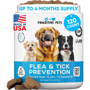 Chewable Flea and Tick Prevention for Dogs