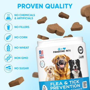 Chewable Flea and Tick Prevention for Dogs