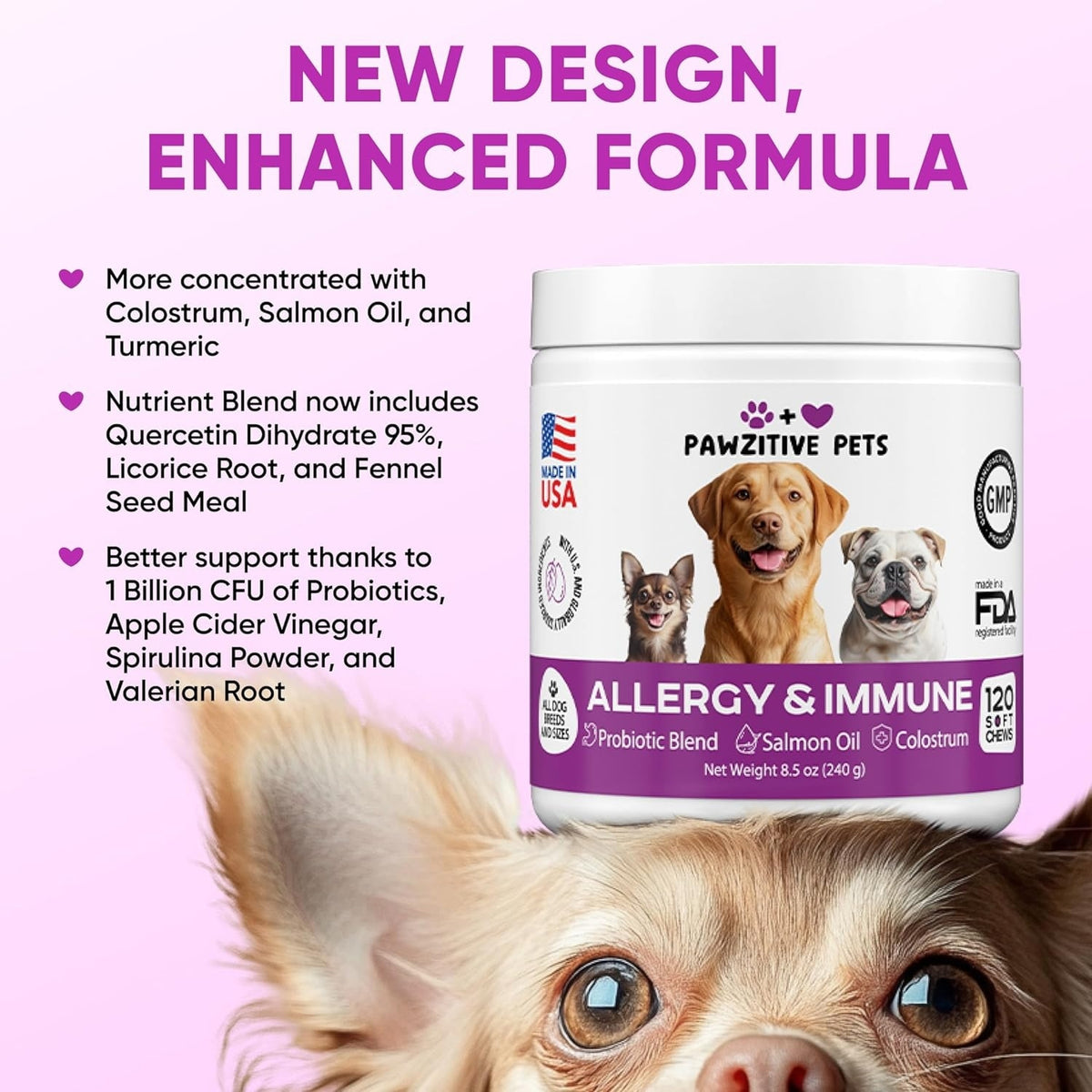 Dog Allergy Chews for Itchy Skin