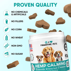 Hemp Calming Chews for Dogs