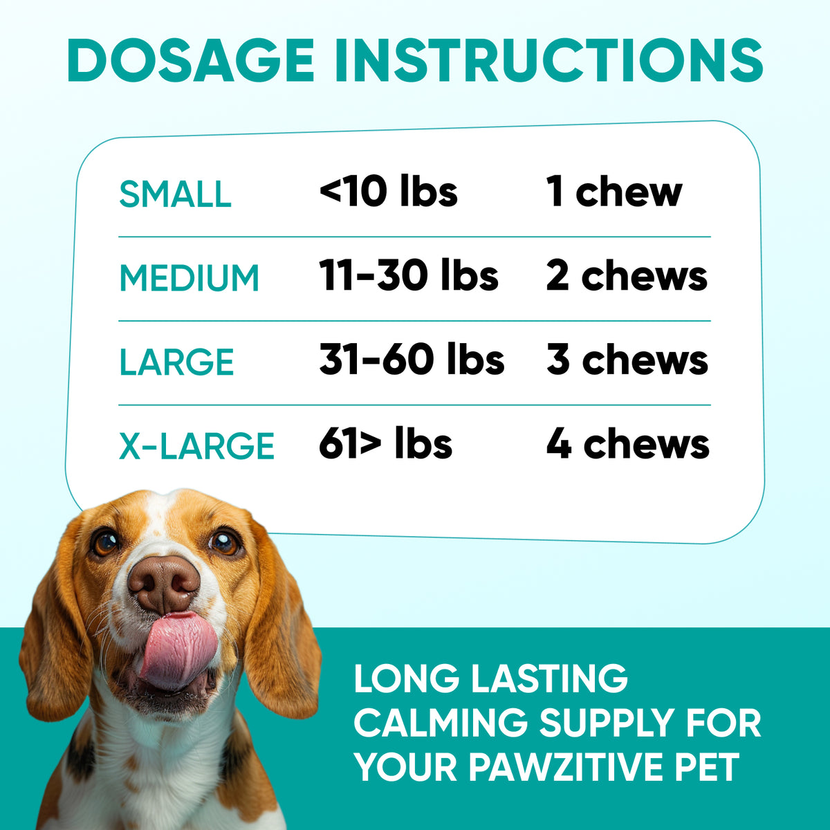 Hemp Calming Chews for Dogs